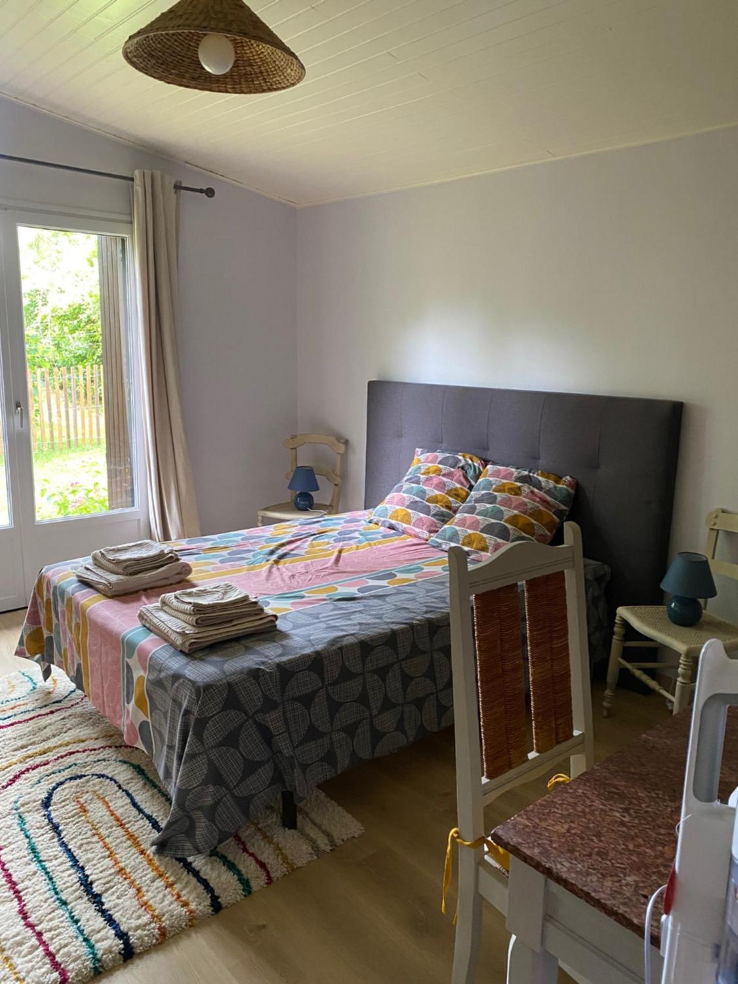 Appartement Avec Jardin Le Porge Zewnętrze zdjęcie